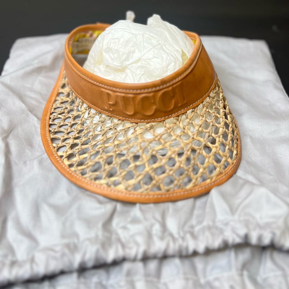 Emilio Pucci Sun Visor